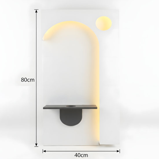 LED Wall Decor with Shelf